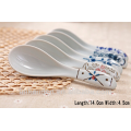 Haonai hot sell ceramic spoon with printing